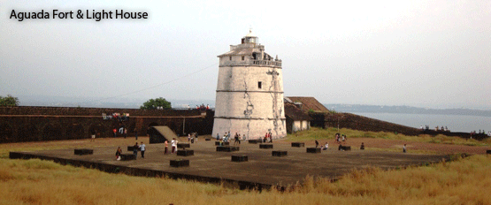 Aguada Fort and Light House in goa